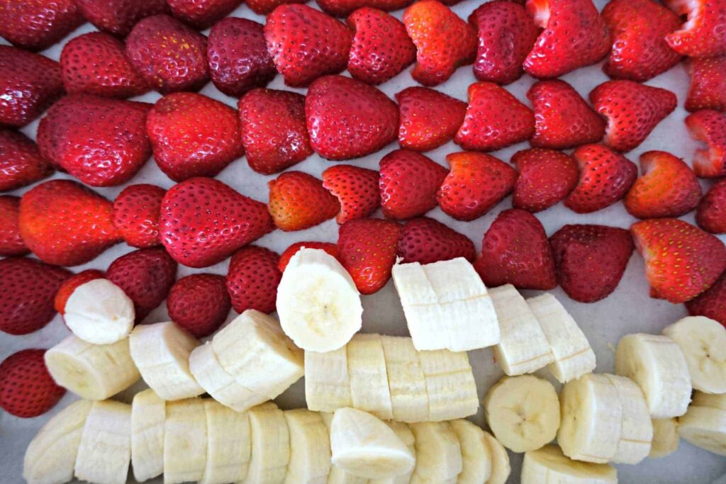 Bananas and Strawberries